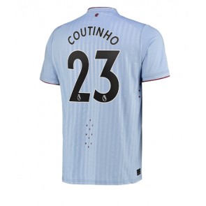 Aston Villa Philippe Coutinho #23 Bortatröja 2022-23 Kortärmad